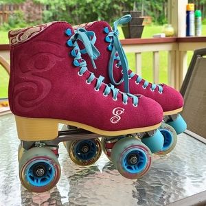 Candi Grl Carlin Roller Skates Women's Size 9 Raspberry